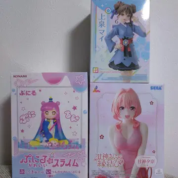 푸니루 카미즈미 마이 아마가미 유나 피규어 세트