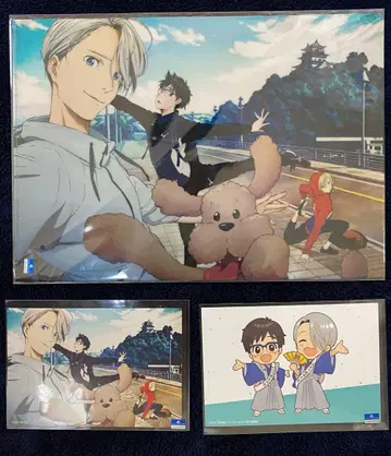 유리!!! on ICE 클리어 파일 엽서 빅토르 유리