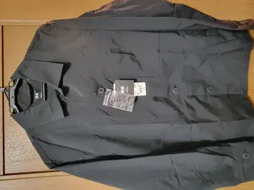 미사용 새상품 UNIQLO x Theory 블랙 긴팔 와이셔츠 M