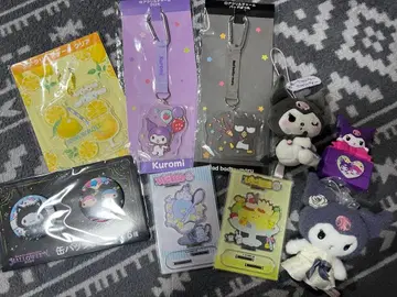 산리오 아크릴 참 아크릴 스탠드 봉제 인형 캔뱃지 쿠로미 시나몬