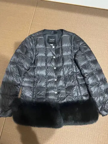 TAION 다운 자켓 그레이