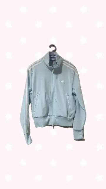 adidas 라이트 블루 집업 저지