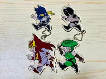 지금, 달려가는 근육맨 아크릴 키링 4개 세트