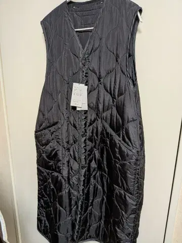 레어템 HYKE 퀼팅 베스트 블랙 1