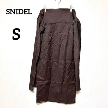 SNIDEL 스나이델 원피스 브라운 롱 긴팔 사이즈 0