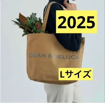 딘앤델루카 토트 백 L 카페오레 차리티 2025
