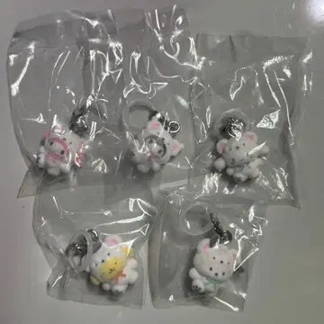 산리오 캐릭터즈 메지루시 액세서리 복슬복슬 스노우