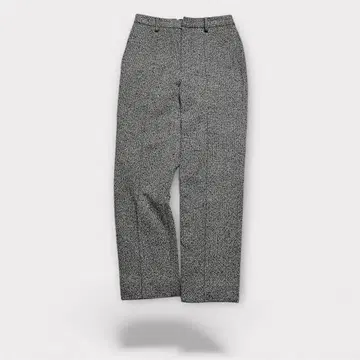 유나이티드 애로우즈 팬시 트위드 슬림 팬츠 영구 플리츠