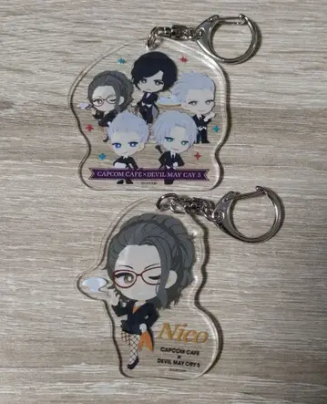 데빌 메이 크라이 캡콤 카페 아크릴 키링 시크릿 니코 3