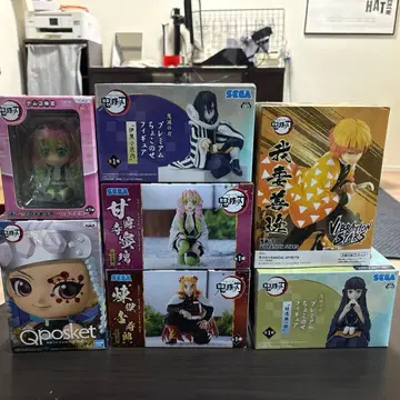 귀멸의 칼날 피규어 세트 [ 새상품 미개봉 ]