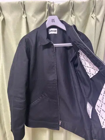 [ 미사용 ] Schott 블랙 자켓 XL 샷