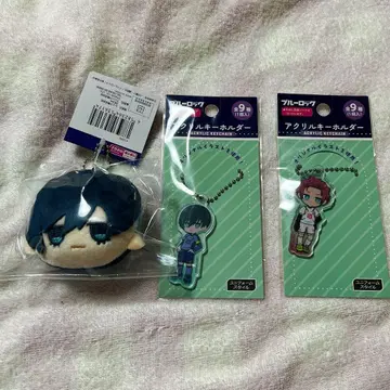 다이소 페이스 봉제 인형 아크릴 키링 유니폼 스타일 린 사에