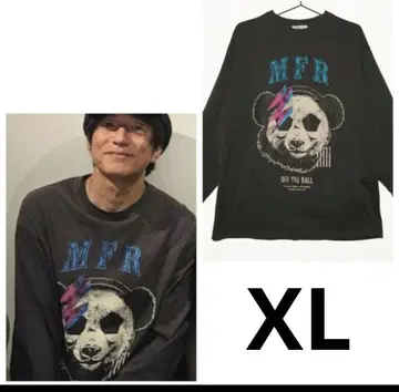 XL 빈티지 스타일 락 팬덤 T MIFARA 사쿠라이 카즈토시 착용