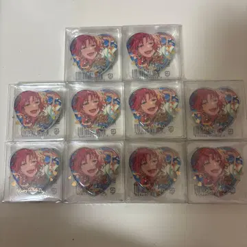 앙스타 화이트데이 캔뱃지 하트 캔뱃지 츠키나가 레오