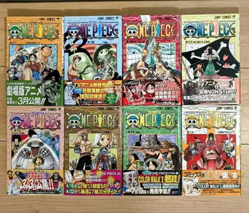 원피스 초판 오비 포함 8권 세트 오다 에이치로 코믹스