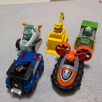 퍼피 구조대 베이직 비클 5종 세트