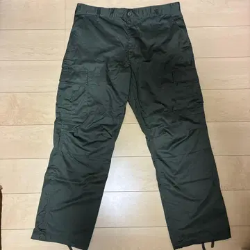 올리브 그린 카고 팬츠 LARGE REGULAR