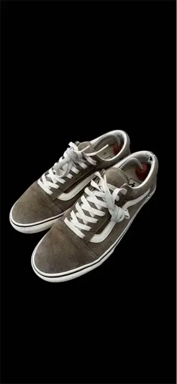 Vans 스웨이드 스니커즈 US 9 그레이