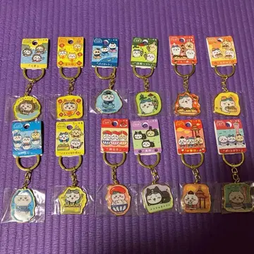 지역 치이카와 하치와레 키링 묶음 판매