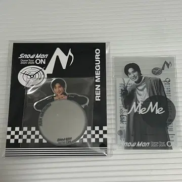 SnowMan ON 미러스티커 클리어스티커