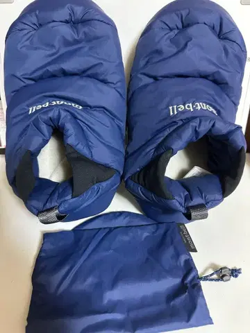 몽벨 엑셀로프트 캠핑 신발 M 사이즈 수납 가방 포함 택 없음