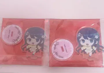 단간론파 마이조노 사야카 카페 아크릴 스탠드 세트