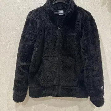 Champion 블랙 보아 자켓 M