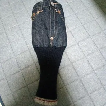 새상품급 EVISU 에비수 데님 드라이버용 골프헤드커버