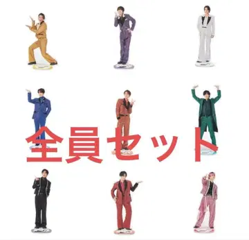 SnowMan 아크릴 스탠드 전원 ON 2025 투어 라이브 굿즈