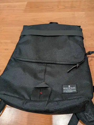 MAKAVELIC 블랙 백팩