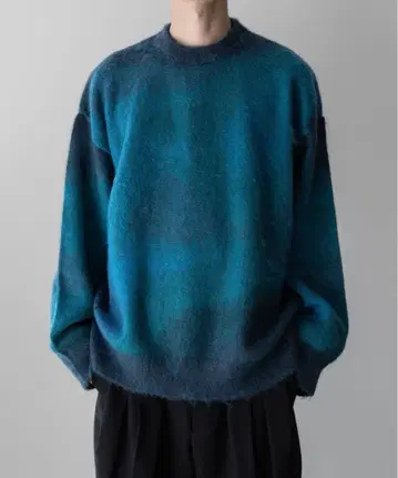 [ stein ] OVERSIZED GRADATION MOHAIR