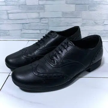 새상품급 쇼세 가죽 신발 윙팁 TR-004 블랙 37 23.5