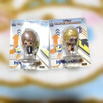 하이큐 1포인트 피규어 vol.3 츠키시마 케이 츠키시마 아키라 세트