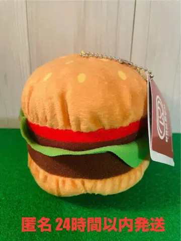 돔돔햄버거 봉제 인형 에코백 햄버거