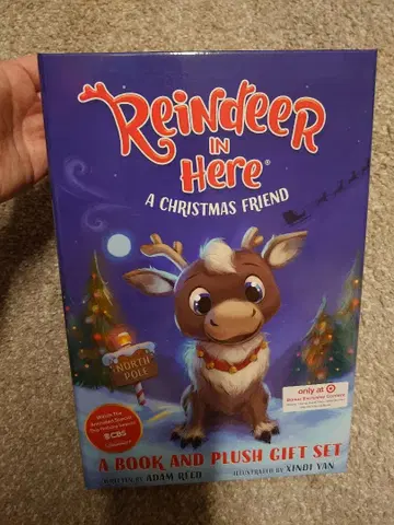 미국 크리스마스 루돌프 도서 미사용품