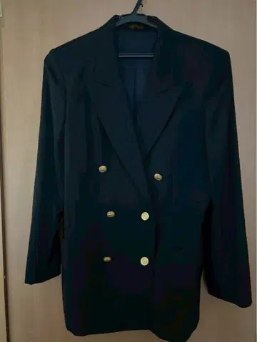 Brooks Brothers 여성용 더블 브레스트 자켓 네이비 7호