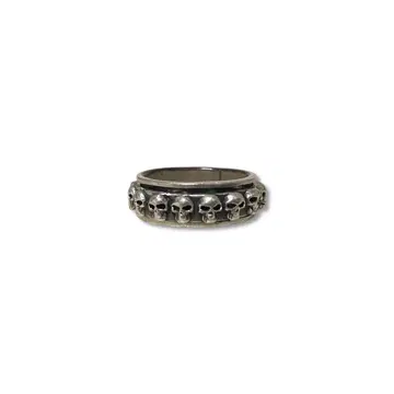 SILVER925 skull spin ring vintage