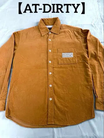 [ AT-DIRTY ] 에이티더티 긴팔 셔츠 / 코듀로이 / M
