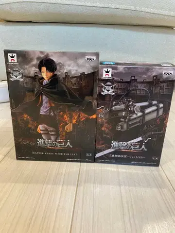 진격의 거인 리바이 피규어 MSP 입체 기동 장비 세트