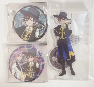 딜리셔스 파티 프리큐어 아크릴 스탠드&캔뱃지 시나다 타쿠미 3종 세트