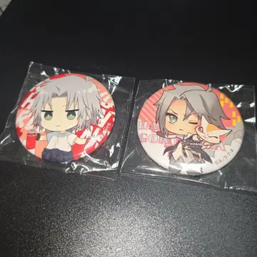 REBORN 고쿠데라 하야토 캐릭터 배치 컬렉션 캔뱃지 2개 세트