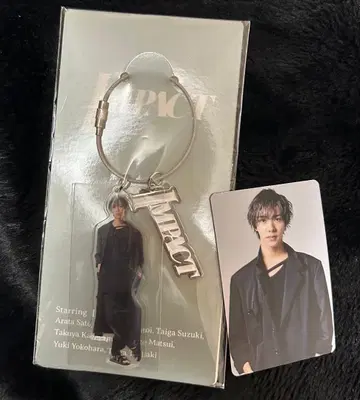 마츠이 소 IMPACT 오리지널 키링 카드 IMP.