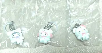 메지루시 액세서리 산리오 캐릭터즈 후와후와 스노우