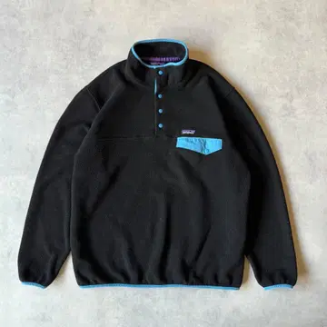 파타고니아 신틸라 스냅T 플리스 블랙 XL