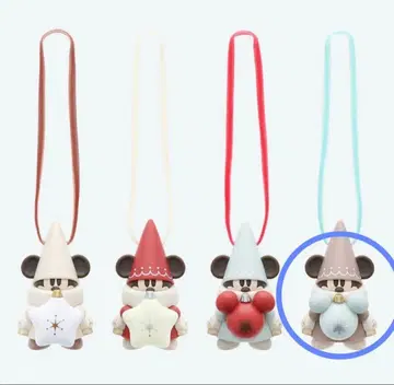 디즈니 리조트 캡슐 토이 리루린린 베이지색 모자