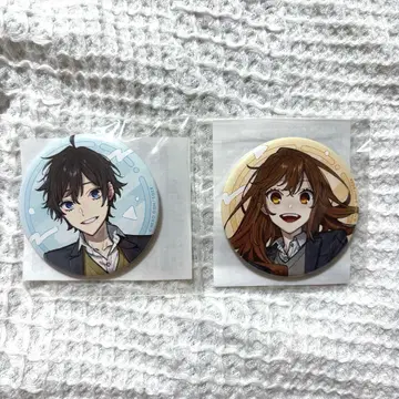 하이큐 온라인 복권 캔뱃지 D상 미야무라 이즈미 호리 쿄코