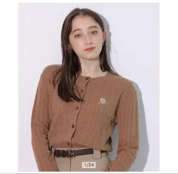 Rirandture mimi 자수 가디건