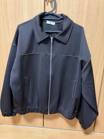 Mili affinity 라인 배색 오버 사이즈 저지 블루종