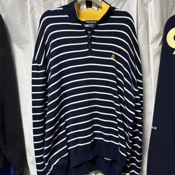 nautica 하프 지퍼 니트 XL