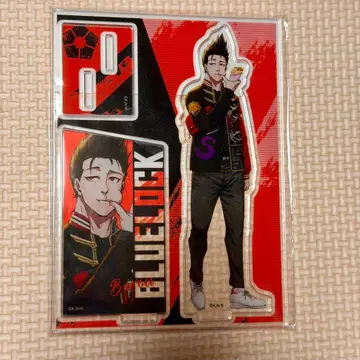 블루 록 아크릴 스탠드 사복 바로